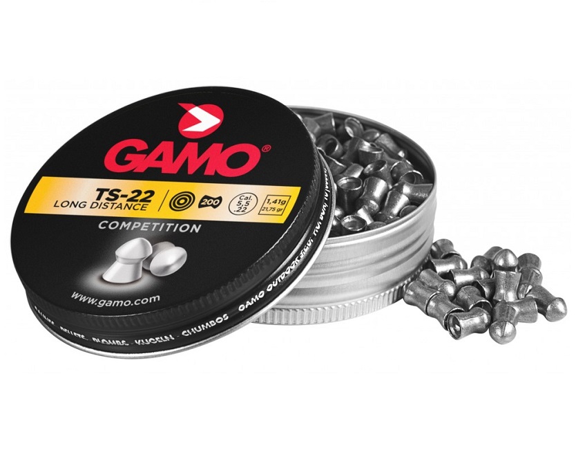 Gamo TS-22 Long Distance 5.50mm Luchtdruk Kogeltjes blikje 200